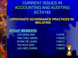Recognition of corporate governance in malaysia was significantly evidenced by the released of the malaysian code on corporate governance by the committee in march 2000. Current Issues In Corporate Governance In Malaysia Gak Patii