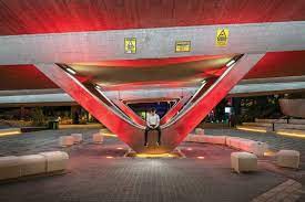 University Of Sheffield Concourse Architectural Lighting Design Light Architecture University Of Sheffield