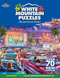 They feature fun puzzles of all types that'll keep you entertained. White Mountain Puzzles 2020 Wholesale Catalog By Group One Associates Issuu