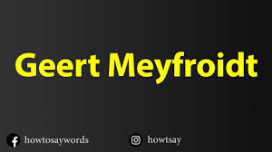 Dictionary collections quiz community contribute certificate How To Pronounce Geert Meyfroidt Youtube