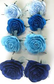 However, flowers will make the. 12 Blue Crepe Paper Flowers Wall Roses Boy Baby Shower Centerpiece Silver Party Cake Desert Table Backdrop Bridal Wedding Baptism Topper By Flower4you Catch My Party