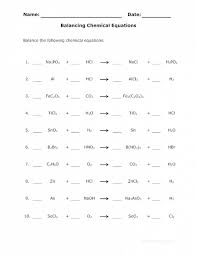 Then go back and balance the following. Balancing Equations Practice Worksheet Answers Balancing E Flickr