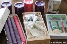 Shower Of Roses Advent Christmas Eve Epiphany Candles