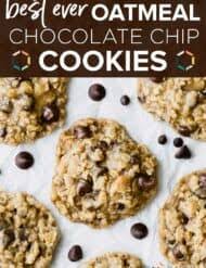 These gluten free, flourless peanut butter oatmeal cookies are full of that nostalgic, delicious peanut butter flavor you know and love. Oatmeal Chocolate Chip Cookies With Molasses Salt Baker