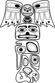 Totem Pole Coloring Pages Google Search Totem Pole Drawing Totem Pole Totem Pole Art