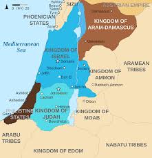 Map of the region in the 9th century bce, the northern kingdom is in blue, and the southern that indicates the presence of a substantial educational infrastructure in judah at the time.18. History In The Bible Podcast The Two Kingdoms Of Israel And Judah