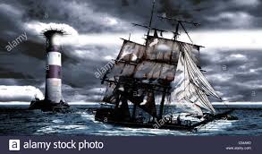 shipping pirate high resolution stock
