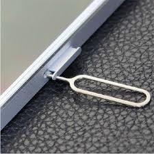 This will be a small cutout with a hole next to it: 5000pcs Sim Card Tray Removal Eject Pin Key Tool Ejector For Iphone 4 5 5s 6 7 Samsung Galaxy S6 S7 Xiaomi Huawei P8 P9 Lite Sim Card Tray Eject Pin Keyeject Pin Aliexpress