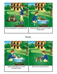 4 Step Sequence Story Pictures By Wouter Van Den Borne Tpt Story Sequencing Activities English Writing