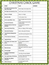 Make your festivities more fun with a game of christmas trivia questions and answers or use our trivia lists for a christmas trivia quiz. Christmas Carol Game Free Printable From Moms Munchkins