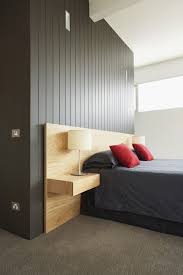 Tete de lit avec chevet intégré. Tete De Lit Bois Avec Chevet Tiroir Small Hotel Rooms Chambre Design Chambre Diy Et Tete De Lit Bois