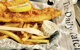 1, cunliffe road, south shore, blackpool, lancashire. Fish And Chips Wrapped In Newspaper Nellsar Care Homes Nutritional Therapy