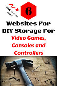 How To Store Video Game Controllers Store Video Games Video Game Controller Video Games