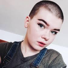 Hot Buzzcut Girl Young Headshave Woman Buzzcut Girl Short Pixie Haircuts Buzzed Hair