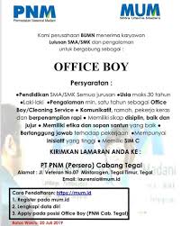 Info loker lulusan smp yang selalu update. Info Loker Tegal Kumpulan Informasi