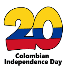 On july 20th, 1810, independence was declared in santa fe de bogota. Colombian Independence Day