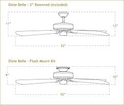 Ceiling Fan Size In Mm Diameter India For Large Room Sizes