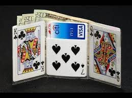 Once printed, you can load the code with bitcoin, much how you'd stuff a real wallet with cash. How To Make A Wallet Out Of Cards Youtube