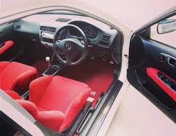 Jdm Civic Type Rx Ek9 Interior Is Super Clean And Red For Sale Blackopsperformance Typerx Ty Car Accessories Car Accessories For Girls New Car Accessories
