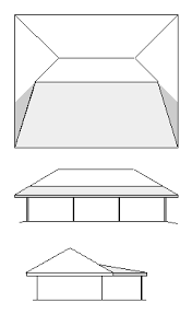 The extension matches the existing brickwork and the sloped roof allows water to disperse to avoid leaks. Addition To A Hip Roof Hip Roof House Roof Roof Styles
