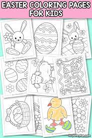 Select with some text or no text version. Printable Easter Coloring Pages For Kids Itsybitsyfun Com