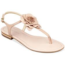 Marc Fisher Elysone T Strap Flat Sandals T Strap Flats T Strap Shoes Embellished Sandals