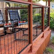 Solid types are more like a solid wood deck railing; 98 99