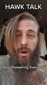 HAWK TALK: Stop Showering Everyday #hygeine #heal #biome #wisdom #clean  #fyp #realtalk #chemicals #water #shower #advice #healthadvice