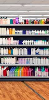 Shampoo And Conditioner On Shelf Shampoo And Conditioner Supermarket Design Cosmetic Store