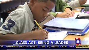 Greensboro elementary school student a leader in school,
