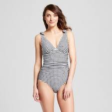 Black And White One Piece Bathing Suit Gingham One Piece Bathing Suit Black And White Gingham Target Bathing Suit One Piece Womens Gingham Cute One Piece Swimsuits