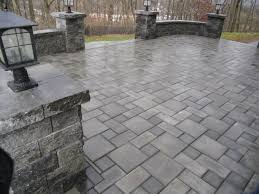Create cozy memories in the backyard with a sunnydaze fire pit & fire pit accessories. Ep Henry Paver Patio With Sitting Walls And Pillars Traditional Patio Philadelphia By Woodward Landscape Supply Houzz