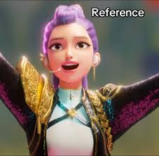 How to Draw K Pop Denon Hunter Marks