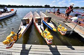 Use bright colored or white lights because the lights will be the background for the rest of your decorations. Over 200 Teams To Join Largest Dragon Boat Race In Us Cgtn