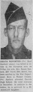 PVT Ruel Sanford (1922-1944)