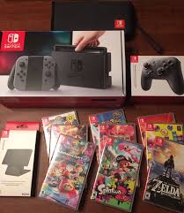 New nintendo 3ds xl desbloqueada 40 juegos instalados micros sd 32 gb cargador y lápiz incluye caja whatsapp +56990170454. Ultimate Nintendo Switch 32gb Gray Console With Gray Joy Con Starter Bundle Nintendo Switch Games Nintendo Switch Accessories Nintendo Switch System