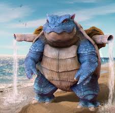 Artstation Realistic Blastoise 3d Model And Render Chenuka Ratwatte Pokemon Realistic Pokemon Pokemon Pictures
