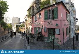 The Traditional French Resataurant La Maison Rose Located In Montmartre Paris France Editorial Stock Image Image Of Famous Artistic 145144464