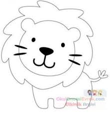 Okul Oncesi Hayvan Resmi Boyama Sayfalari Ornekleri 17 Kopya Aplike Sablonlari Hayvan Boyama Kitaplari