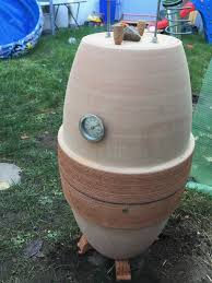 Keramikgrill Aus Blumentopfen Diy Kamado Grill Selber Bauen Grilltonne Selbstgebauter Grill