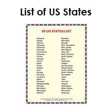 2014 statistics are not identical to official poverty rates because they include children not counted in the official numbers (see revised tables link below). List Of States In Alphabetical Order Social Studies Printable Pdf