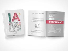 Hardcover book psd mockup to showcase your project with a realistic look. Hardcover Book Front Cover Left Right Pages Psd Mockup Psd Mockups