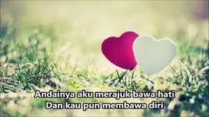 Berikut cuplikan syair nyanyian / teks dari lagunya: Budakmeter Community Facebook