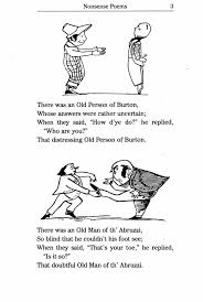 Nonsense Poems Nonsense Poems Dover Publications Poems