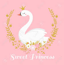 Cute Swan Princess Beautiful Lake Swans Bird In Golden Crown Stock Photo Picture And Royalty Free Image Image 110800668 Find cute cartoon pictures from our collection of adorable images. cute swan princess beautiful lake swans bird in golden crown