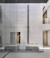 Domani S Light Colored Sky Club House In China Manifests A Simple And Vital Atmosphere Club House Architecture Lobby Design
