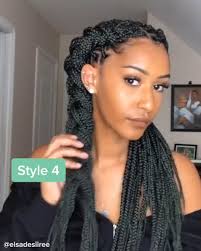 How To Style Box Braids, IG: https://www.instagram.com/elsadesiiree/,  TikTok: https://www.tiktok.com/@elsadesiree