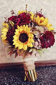 Warmth And Happiness 20 Perfect Sunflower Wedding Bouquet Ideas Fall Wedding Bouquets Fall Wedding Flowers Wedding Bouquets