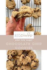 Uber Low Sugar Chocolate Chip Cookies Chocolate Chip Cookies Low Sugar Chocolate Cookies Recipes Chocolate Chip