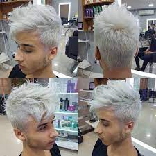 Pin By Coloring Wax Store On Men Hairstyle White Hair Men Grey Hair Color Men Men Hair Color